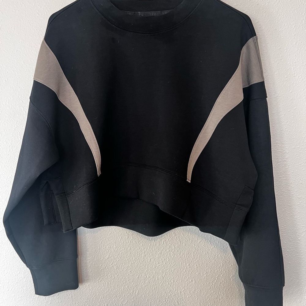 Black and Gray Women's Top